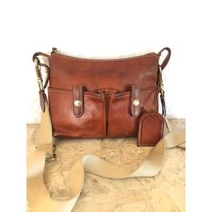 DOONEY and BOURKE whiskey florentine small messenger bag/shoulder bag/crossbody